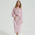 Luxury Hotel Thick 100% Cotton Terry Couple Bathrobe